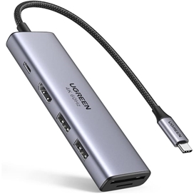 هاب 5 و 6 پورت USB-C یوگرین مدل CM511