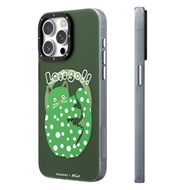 قاب YOUNGKIT یانگکیت Green Polka Dot Cat Magsafe Series مناسب برای Apple iPhone 13 Pro Max