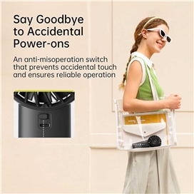 پنکه دستی شارژی JISULIFE Handheld Fan Life4