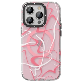 قاب YOUNGKIT یانگکیت Pink Ink Painting Classic Anti-Drop Impact Series Apple iphone مناسب برای Apple iPhone 14