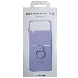 کاور Silicone Cover With Ring GF721 سامسونگ Galaxy Z Flip 4