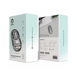 موس بلوتوثی شفاف گرین لاین Green Lion Transparent Mouse Lite