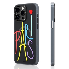 قاب YOUNGKIT یانگکیت Olympic Edition Love Of Paris Series Apple iphone مناسب برای Apple iPhone 15 pro Max