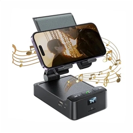 هولدر رو میزی و اسپیکر بلوتوثی جویروم Joyroom wireless speaker with phone or tablet holder JR-MH01