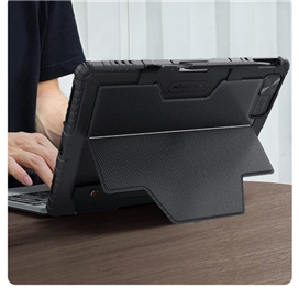 کیف کلاسوری کیبورد دار نیلکین مدل Bumper Go Keyboard مناسب برای تبلت اپل  iPad Pro 12.9 2022 / 2021 / 2020