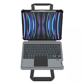 کیف کلاسوری کیبورد دار نیلکین مدل Bumper Go Keyboard مناسب برای تبلت اپل Ipad Pro 11 2020 / 2021 / 2022