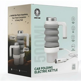 کتری برقی تاشو گرین لاین مدل Car folding electric kettle