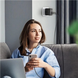 شارژر دیواری 65 وات با 3 پورت USB-C و 1 پورت USB-A یوگرین مدل CD224