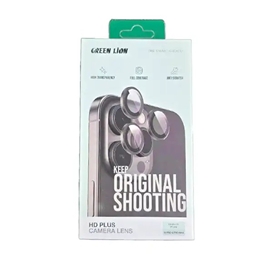 محافظ لنز فلزی دوربین گرین لاین Apple iPhone 16 Pro Max Green Lion HD Plus Camera Lens