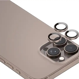 محافظ لنز فلزی دوربین گرین لاین Apple iPhone 16 Pro Green Lion HD Plus Camera Lens