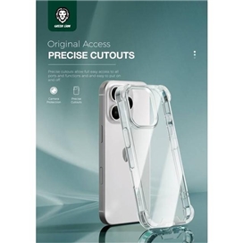 قاب محافظ گرین لاین آیفون Apple iPhone 16 Pro Max Green Lion Anti-Shock Case