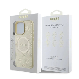 کاور گس اصل/اورجینال مدل GUESS MAGSAFE PEONY مناسب برای گوشی موبایل اپل آیفون 16 پرومکس