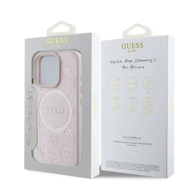 کاور گس اصل/اورجینال مدل GUESS MAGSAFE PEONY مناسب برای گوشی موبایل اپل آیفون 16 پرومکس