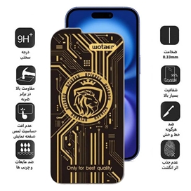 محافظ صفحه نمایش حریم شخصی اپیکوی مدل Wotaer Privacy مناسب برای گوشی موبایل اپل iPhone 16