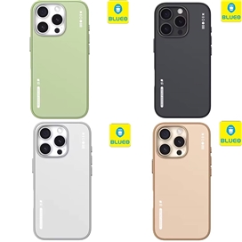 قاب برند بلوئو مدل Blueo DUAL-COLOR LIQUID SILICONE مناسب برای Apple iPhone 16 Pro