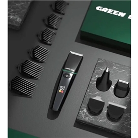 کیت نظافت اصلاح مو بدن مدل green lion 5 in 1 hair grooming kit