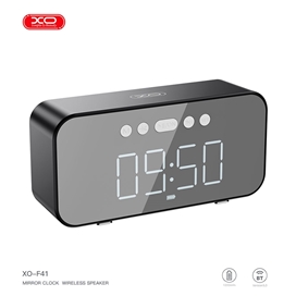 اسپیکر بلوتوثی و ساعت دیجیتالی XO F41 Mirror Clock