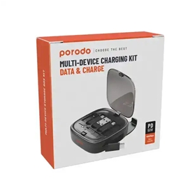 پک چند منظوره کابل و تبدیل پرودو Porodo Multi-Device Charging Kit PD-6N1CK60W