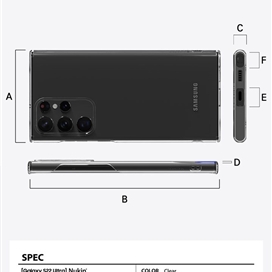 قاب گوشی آراری مدل Nukin مناسب Galaxy S22 Ultra