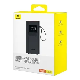 پمپ باد قابل حمل شارژی بیسوس Baseus SuperMini Pro Series Wireless Car Inflator BS-CG016