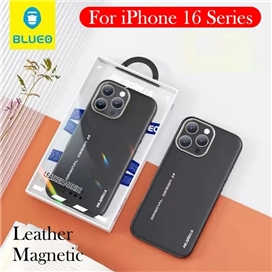 قاب برند بلوئو مدل Blueo Leather mobile case iphone مناسب برای  Apple iPhone 16