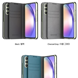 کیف چرمی گوشی آراری مدل Mustang Diary مناسب Galaxy A54