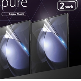 گلس TPU گوشی آراری مدل Pure مناسب Galaxy Z Fold 6 پک دو عددی