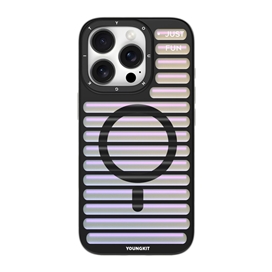 قاب برند یانگکیت Youngkit Geek Color-Changing Luggage-Inspired iphone مناسب برای Apple iPhone 16 Pro Max