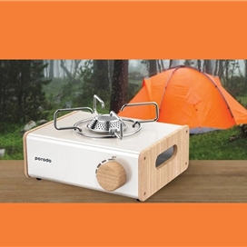 اجاق گاز تک مشعل قابل حمل کمپینگ مدل Porodo Portable Burner Stove 2800W