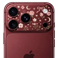 محافظ دور لنز طرح گل برند بلو مدل Blueo Invisible Shock-Resistant Lens Protection مناسب برای  Apple iPhone 18 Pro