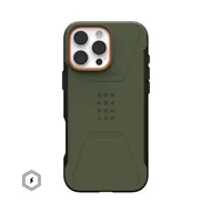 قاب آیفون 16 پرو مکس برند UAG مدل Civilian – Olive Drab مناسب برای Apple iPhone 16 Pro Max