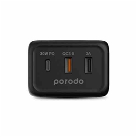 شارژر وایرلس رومیزی 3 پورت 30 وات پرودو Porodo Triple Ports Fast Wireless Charger FWCH005