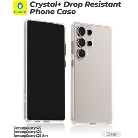 قاب برند بلوئو مدل Blueo Crystal Drop Resistance No Magnetic Samsung مناسب برای Samsung Galaxy S25 Ultra