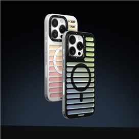 قاب برند یانگکیت Youngkit Geek Color-Changing Luggage-Inspired iphone مناسب برای Apple iPhone 14 Pro