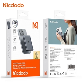 پاوربانک وایرلس 1000 مگنتی مک دودو Mcdodo MC-465 Metal Ultra Thin