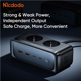 آداپتور شارژ و چند راهی محافظ برق 70 وات مک دودو مدل MCDODO GaN CH-4610