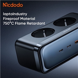 آداپتور شارژ و چند راهی محافظ برق 70 وات مک دودو مدل MCDODO GaN CH-4610