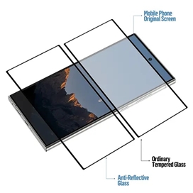 گلس اورجینال برند بلو مدل  Blueo Anti-Reflective AR Glass Samsung مناسب برای Sasmsung Galaxy S25 Ultra