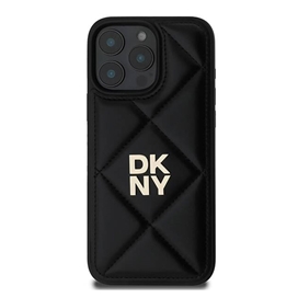 قاب آیفون 16 پرو مکس DKNY PU Leather With Stack Logo