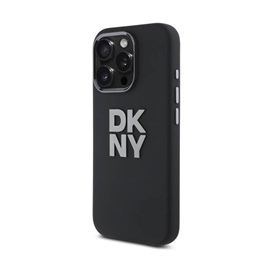 قاب آیفون 16 پرو مکس DKNY Liquid Silicone Metal Logo