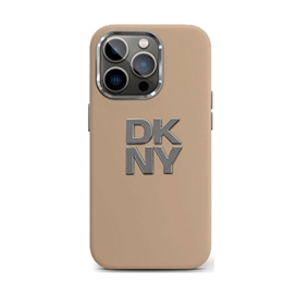 قاب آیفون 16 پرو مکس DKNY Liquid Silicone Metal Logo