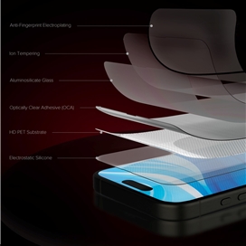 گلس حریم شخصی پرایوسی برند JCPAL مدل Preserver Privacy مناسب برای Apple iPhone 16