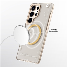 قاب برند یانگکیت مدل Youngkit Removable Crystal Non-Yellowing مناسب برای Samsung Galaxy S25 Ultra