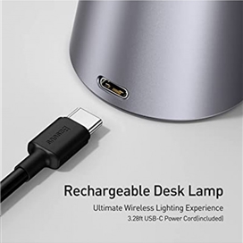 چراغ مطالعه باسئوس | Baseus Rechargeable Folding Reading Desk Lamp