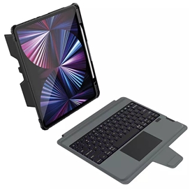 کیف کلاسوری کیبورد دار نیلکین مدل Bumper Combo Backlit Keyboard مناسب برای تبلت اپل Apple iPad Pro 11 2024
