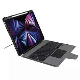 کیف کلاسوری کیبورد دار نیلکین مدل Bumper Combo Backlit Keyboard مناسب برای تبلت اپل Apple iPad Pro 11 2024