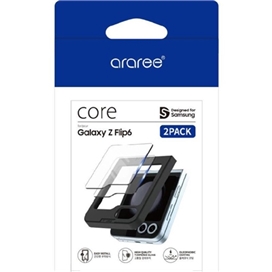 گلس شیشه ای آراری مدل Core مناسب Galaxy Z Flip 6 پک دو عددی