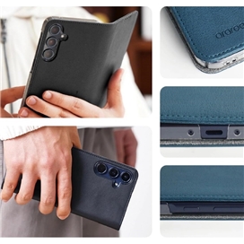 کیف چرمی گوشی آراری مدل Mustang Diary مناسب Galaxy A55