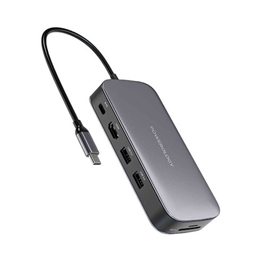 هاب و هارد اکسترنال SSD 256G پاورولوژی Powerology Usb-C Hub & SSD Drive PWSDHB256
