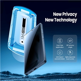 محافظ صفحه حریم شخضی پرایوسی Privacy برند نیلکین Nillkin مدل Amazing Guardian مناسب برای Samsung Galaxy S25 Plus